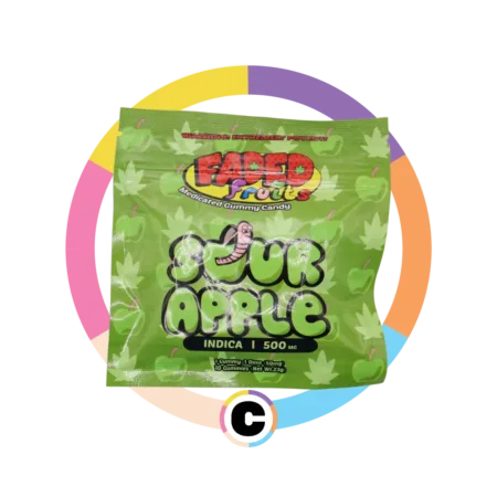Faded Fruits Sour Apple | 500mg