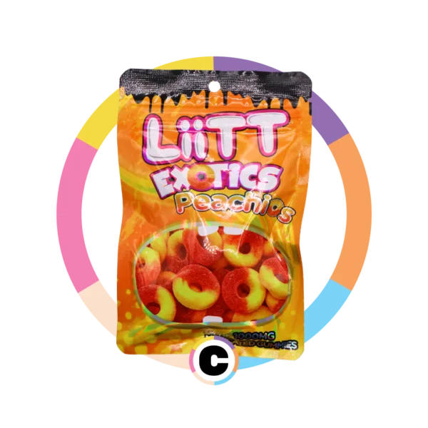 Liitt Exotics Peachios | 1000mg