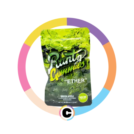 Runtz Gummies Green Apple  | 500mg