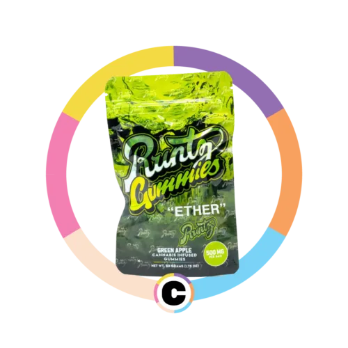 Runtz Gummies Green Apple  | 500mg