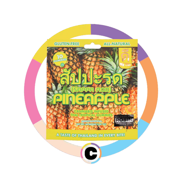 Thai Gummies Pineapple