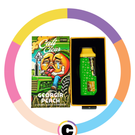Cali Clear Georgia Peach | 2000mg