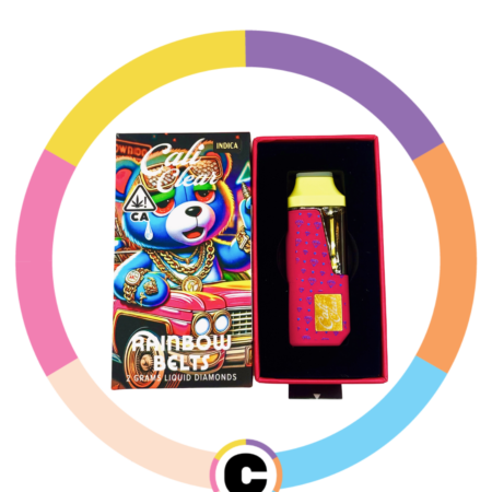 Cali Clear Rainbow Belts | 2000mg