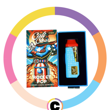 Cali Clear Rocket Pop | 2000mg