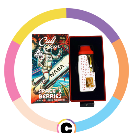 Cali Clear Space x Berries | 2000mg