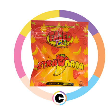 Faded Fruits Strawnana 1000mg