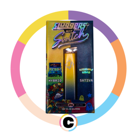 Sluggers Hit Switch Lemon Cherry Gelato (H) x Rainbow Road (S)